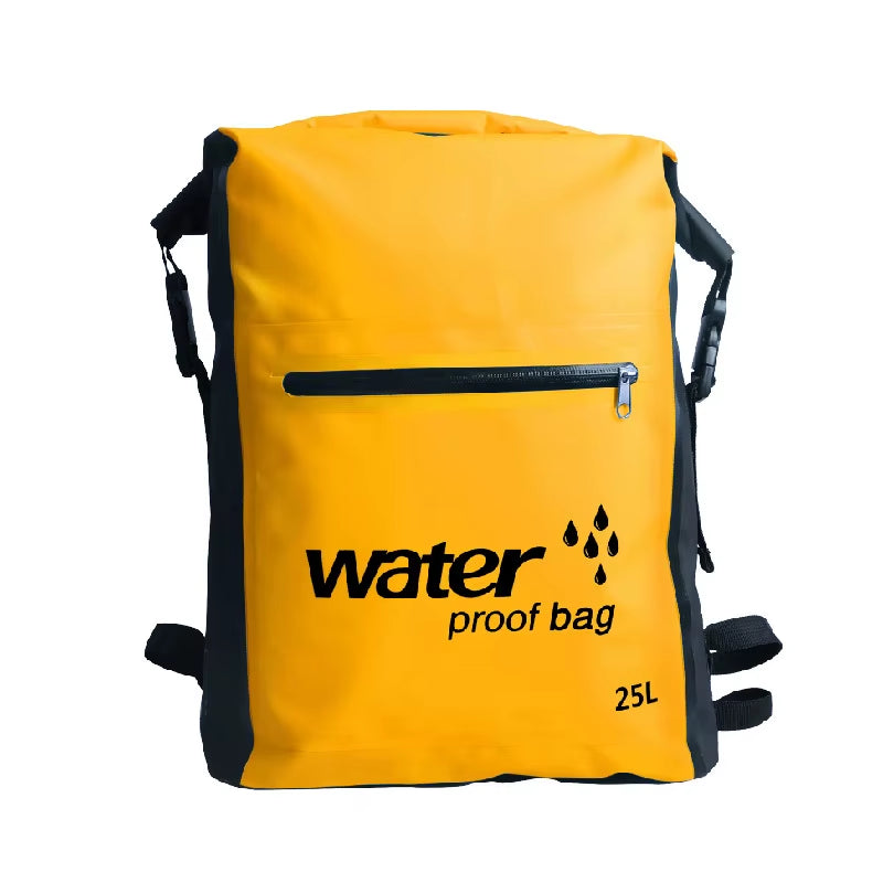 Waterproof Backpack Dry Bag Rafting Bucket Bag Swimming Handbag Outdoor Sack Beach Surfing Rafting Bucket Bag Travel Backpack