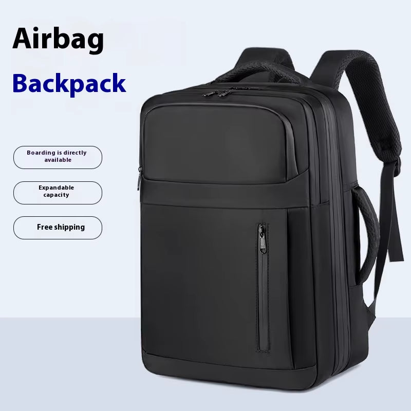 Vacuum Pump Compression Backpack Business Expandable Large Capacity Bagpack Back Pack Travel Laptop Backpack