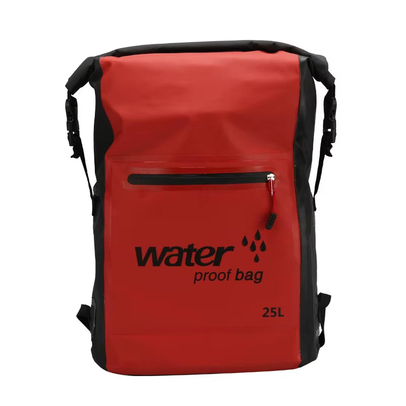 Waterproof Backpack Dry Bag Rafting Bucket Bag Swimming Handbag Outdoor Sack Beach Surfing Rafting Bucket Bag Travel Backpack